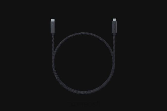 Thunderbolt 4 kaabel Razer RF2D23 must arvuti komponent