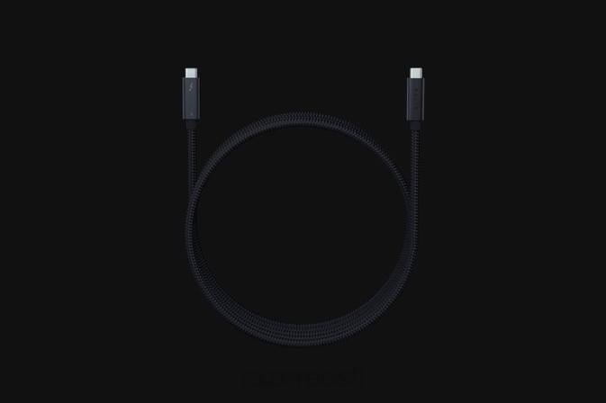 Thunderbolt 4 kaabel Razer RF2D25 must arvuti komponent
