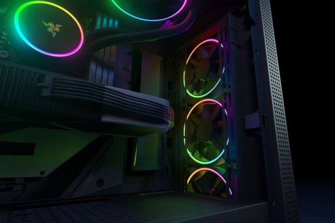kunai chroma - 3 ventilaatorit Razer RF2D20 üks värv arvuti komponent