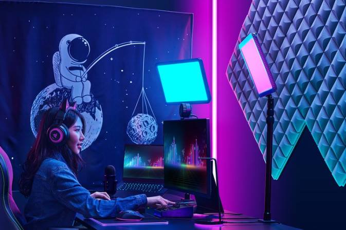 klahvi valguse kroma Razer RF2D120 üks värv sisu loomine