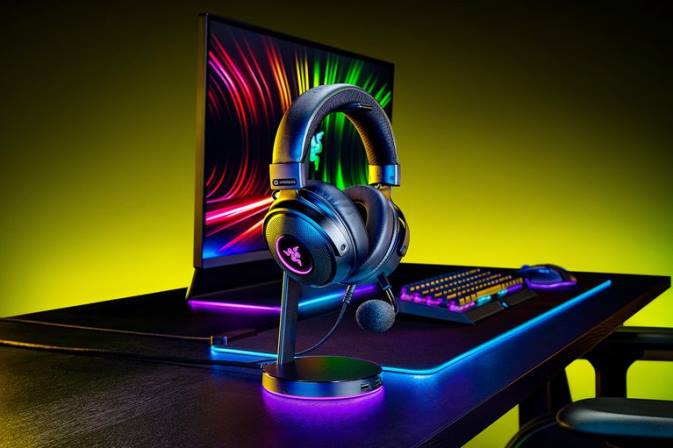 kraken v3 hüpersense Razer RF2D95 üks värv mängude heli