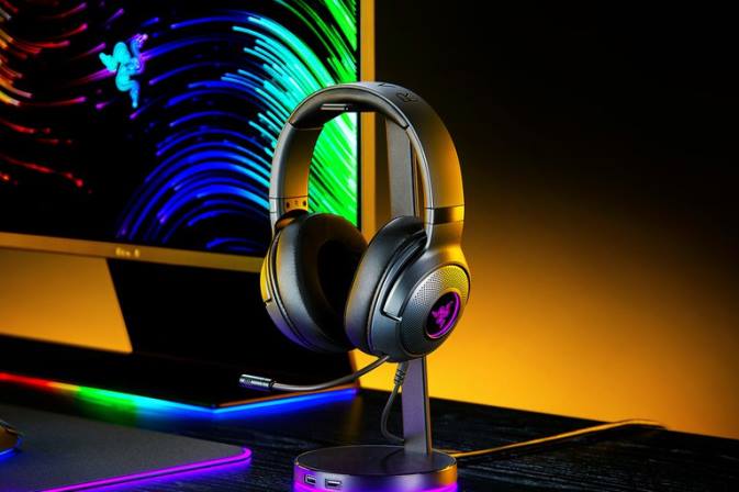 kraken v3 x Razer RF2D97 üks värv mängude heli
