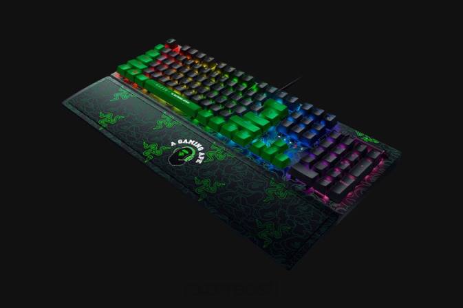 blackwidow v3 - roheline lüliti - meie Razer X *A Bathing Ape RF2D60 roheline klaviatuur