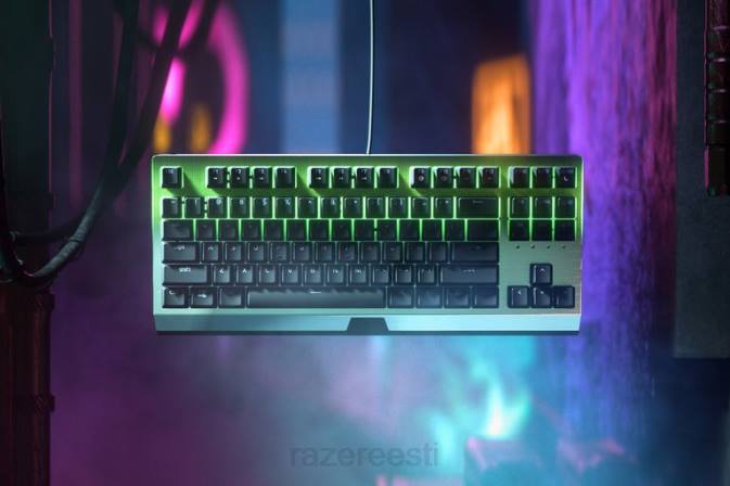 blackwidow v3 tenkeyless - kollane lüliti - meie Razer RF2D62 must klaviatuur