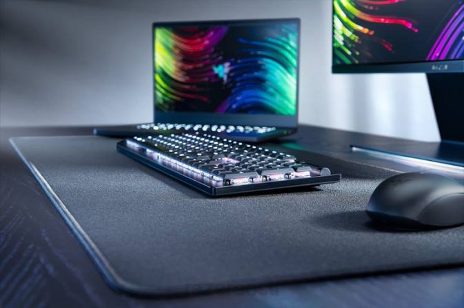 deathstalker v2 pro - lineaarne optiline lüliti - meie Razer RF2D65 must klaviatuur