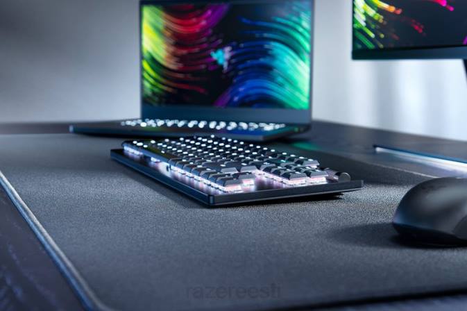 deathstalker v2 pro tenkeyless - klõpsatav optiline lüliti - meie Razer RF2D66 must klaviatuur