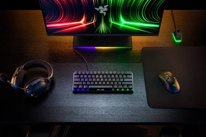 huntsman mini analoog - meie Razer RF2D73 üks värv klaviatuur