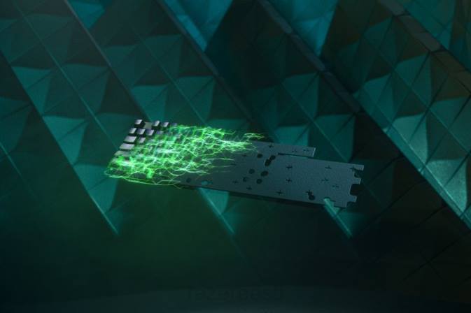 huntsman v2 - klõpsatav optiline lüliti - meie Razer RF2D69 üks värv klaviatuur