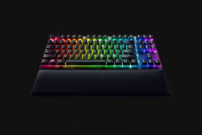 huntsman v2 tenkeyless - klõpsatav optiline lüliti - meie Razer RF2D71 must klaviatuur