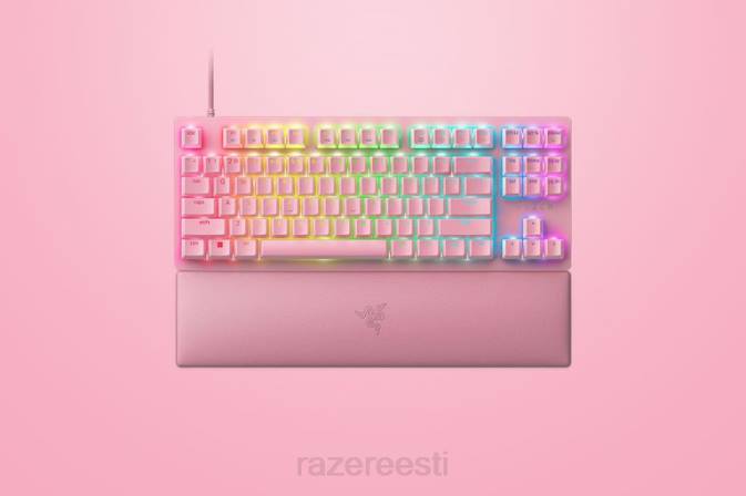 huntsman v2 tenkeyless - lineaarne optiline lüliti - meie Razer RF2D70 kvarts klaviatuur
