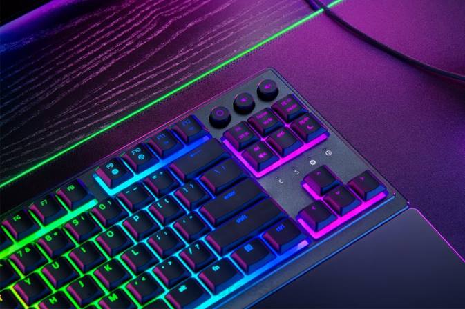 ornata v3 tenkeyless - meie Razer RF2D76 üks värv klaviatuur