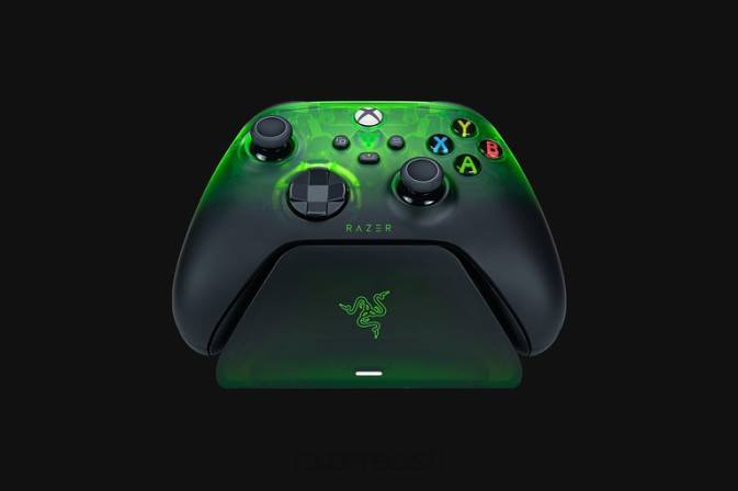 juhtmevaba kontroller ja kiirlaadimisalus Xboxi piiratud väljaandele Razer RF2D164 üks värv konsool