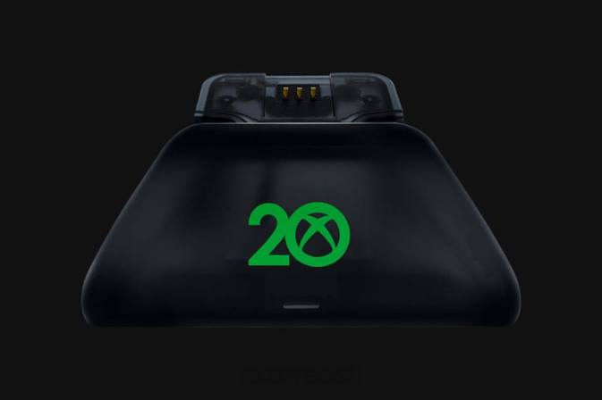 universaalne kiirlaadimisalus xboxile - xbox 20. aastapäeva piiratud väljaanne Razer RF2D166 üks värv konsool